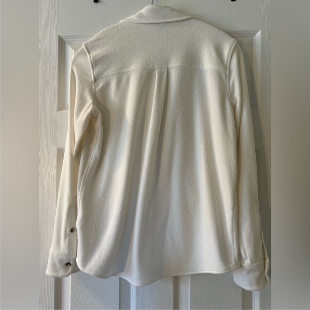 Faherty Legend Sweater Button Down Shirt in Oatmeal Size S - Picture 9 of 11